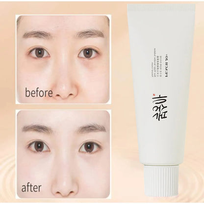 Korean Rice Extract Cream Spf50+ Hydrate Moisturizing Improve Dullness Even Out Brighten Skin Tone Last Light-feeling Concealer