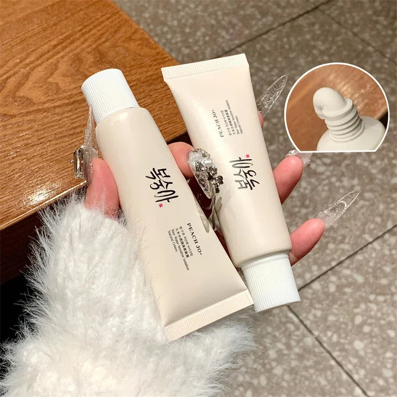 Korean Rice Isolation Cream 50ml Natural Skin Color Concealer Brightens Covers Pores Texture Cream Student' Natural Beauty Cream