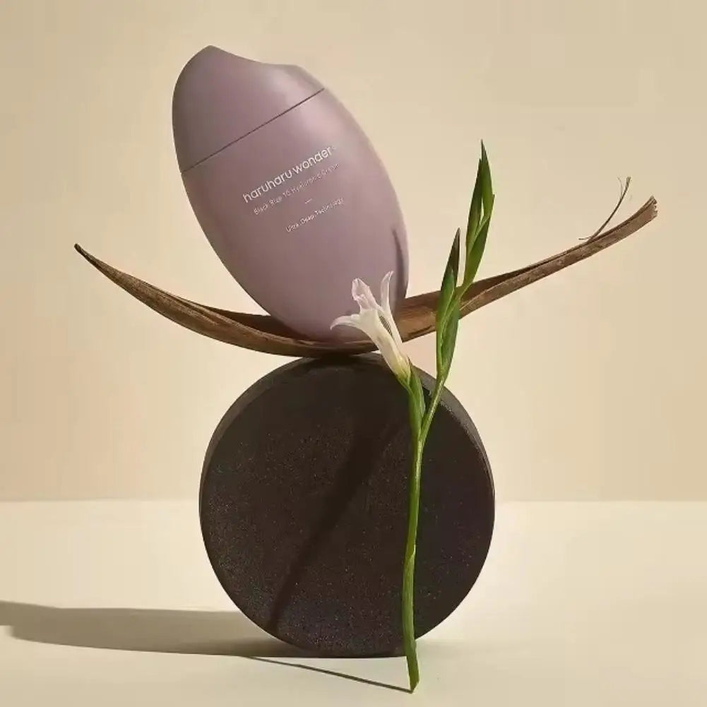 Korean Haruharu Black Rice Face Cream Hyaluronic Acid Moisturizing Nourishing Soothing Hydrating 3 in 1 Serum Cream Skin Care