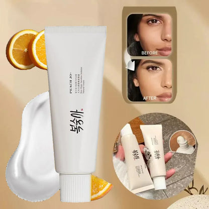 Korean Rice Isolation Cream 50ml Natural Skin Color Concealer Brightens Covers Pores Texture Cream Student' Natural Beauty Cream