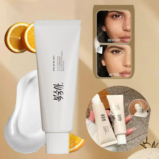 Korean Rice Isolation Cream 50ml Natural Skin Color Concealer Brightens Covers Pores Texture Cream Student' Natural Beauty Cream