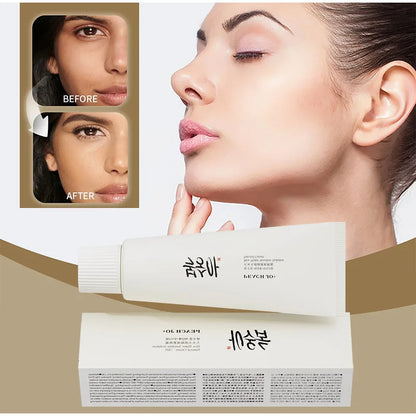 Korean Rice Extract Cream Spf50+ Hydrate Moisturizing Improve Dullness Even Out Brighten Skin Tone Last Light-feeling Concealer