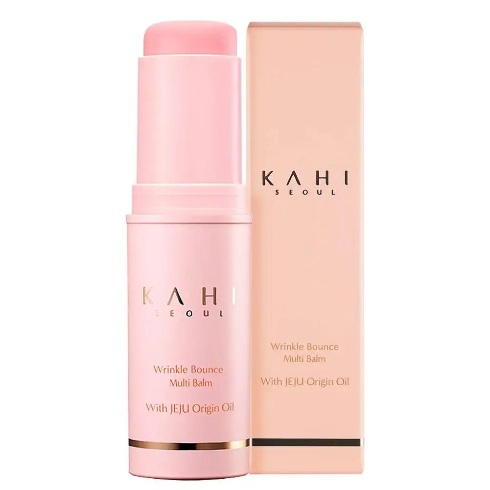 [KAHI] Korean Bounce Moisturizing Wrinkle Bounce Multi Balm Stick Facial Collagen Cream Korean Cosmetics