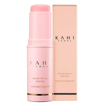 [KAHI] Korean Bounce Moisturizing Wrinkle Bounce Multi Balm Stick Facial Collagen Cream Korean Cosmetics